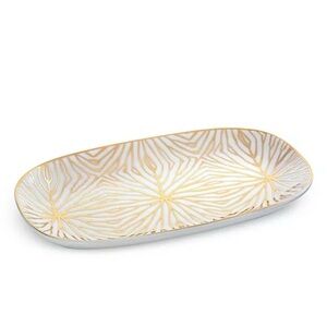TALIANNA Lilypad Catchall Gold Tray